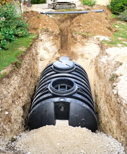 Installation of a Septic Tank